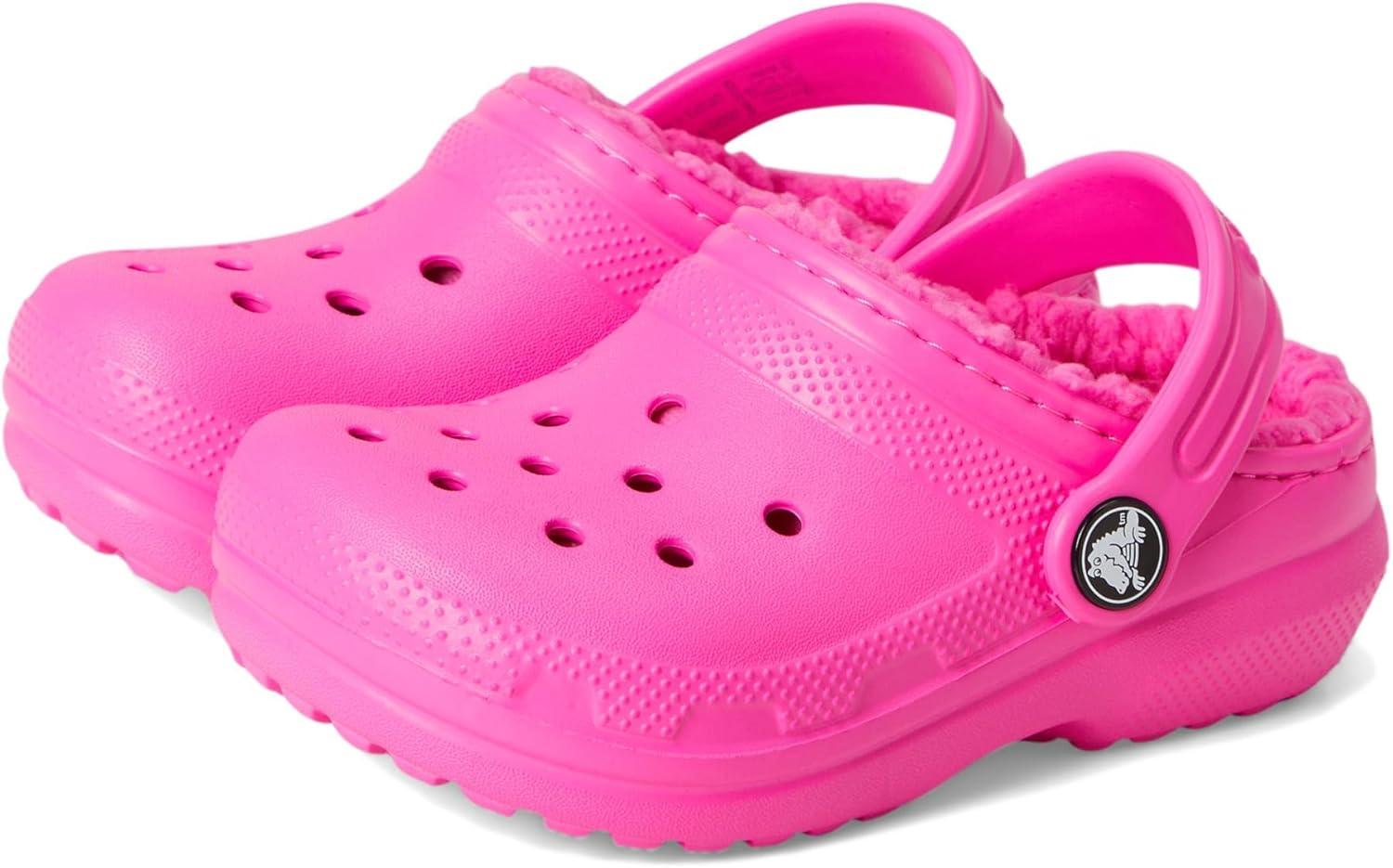 imageCrocs Kids Classic Lined ClogsPink CrushPink Crush
