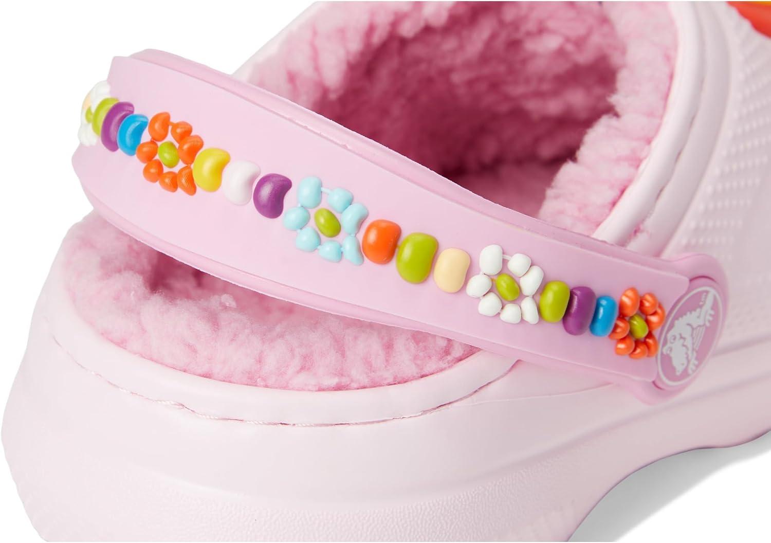 imageCrocs Kids Classic Lined I Am ClogsPink MilkDaisy