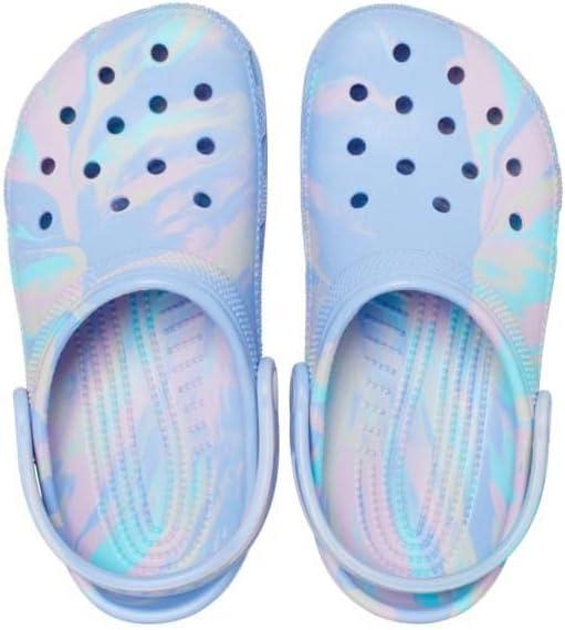 imageCrocs Kids Classic Marbled TieDye ClogMoon JellyMulti