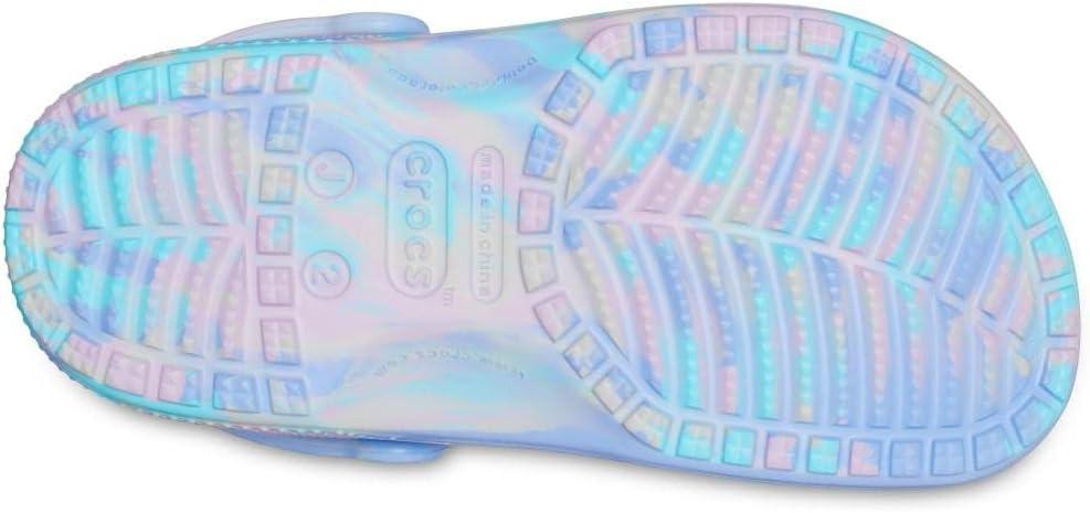 imageCrocs Kids Classic Marbled TieDye ClogMoon JellyMulti