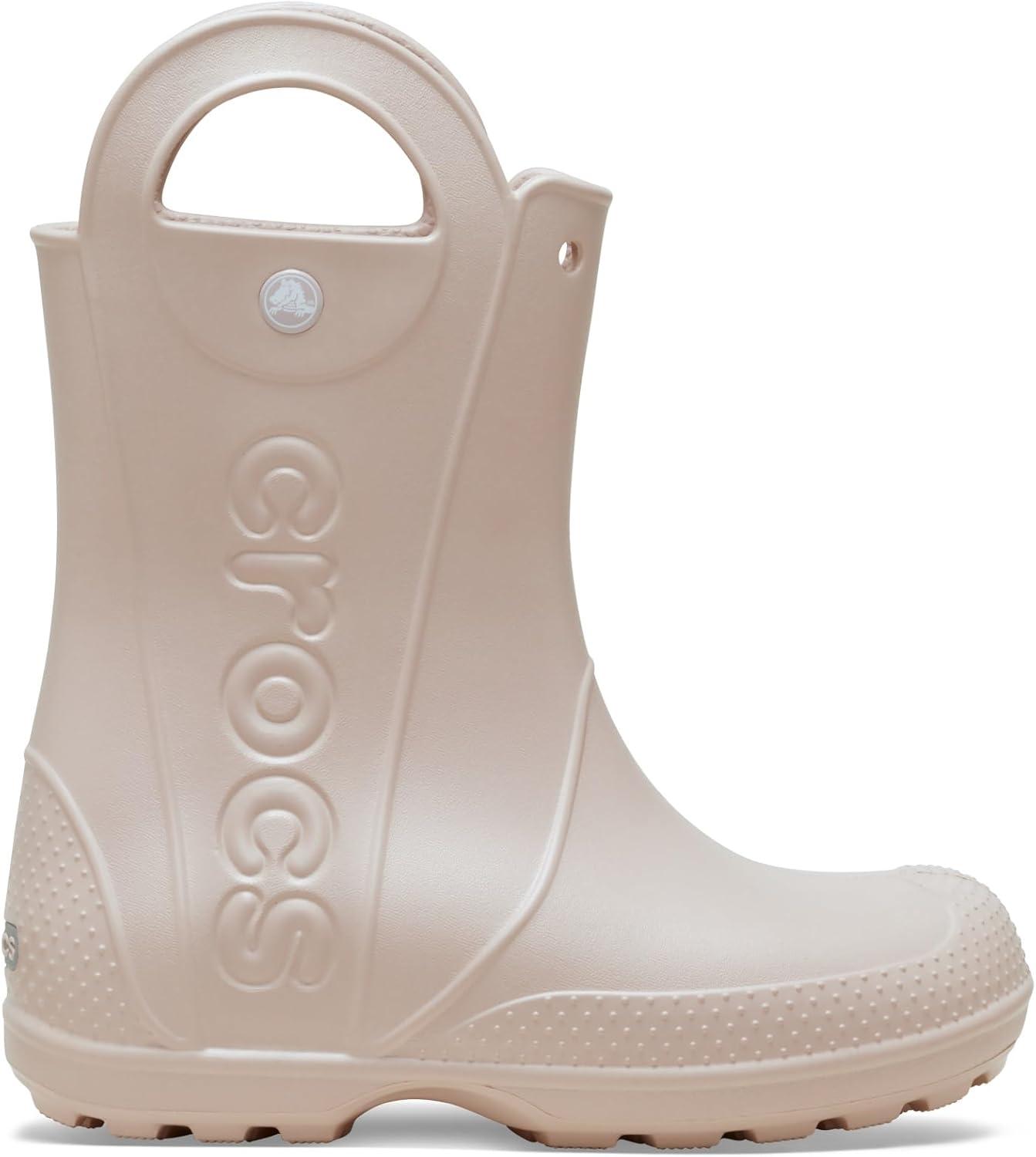 imageCrocs Kids Handle It Rain BootsQuartz Pink