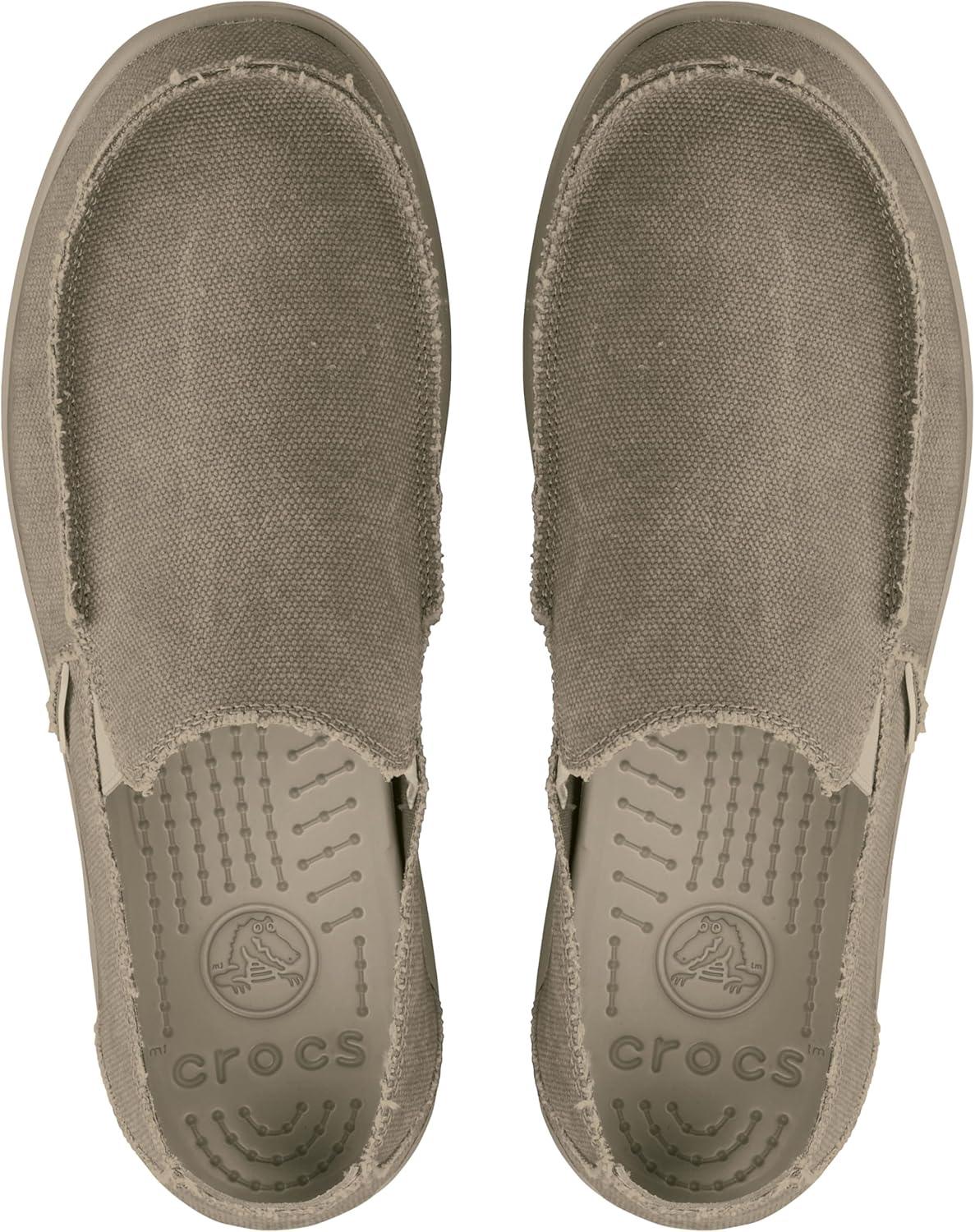 imageCrocs Mens Santa Cruz Slipon LoaferKhakiKhaki