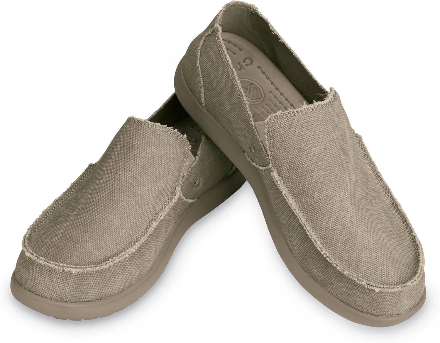 imageCrocs Mens Santa Cruz Slipon LoaferKhakiKhaki