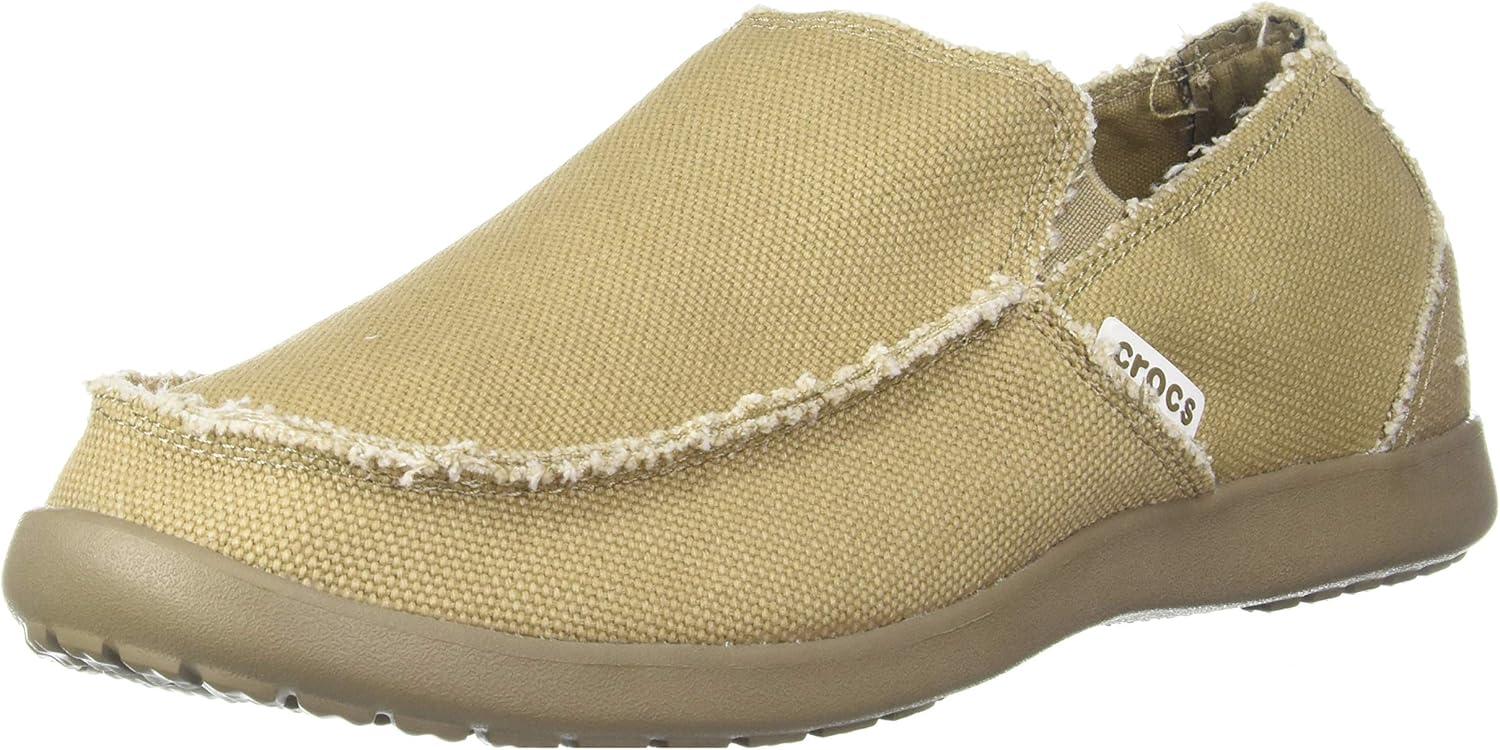 imageCrocs Mens Santa Cruz Slipon LoaferKhakiKhaki