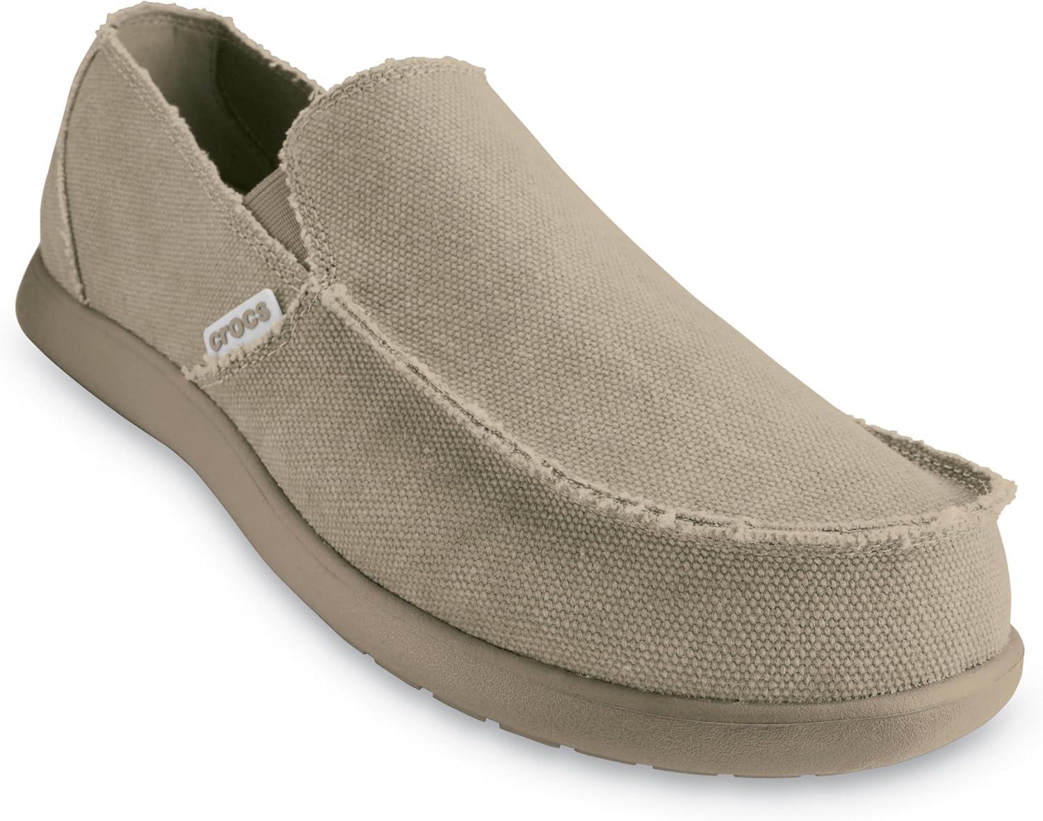 imageCrocs Mens Santa Cruz Slipon LoaferKhakiKhaki