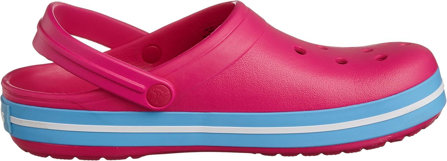 imageCrocs Unisex Adult Crocband ClogPink Candy Pink Bluebell