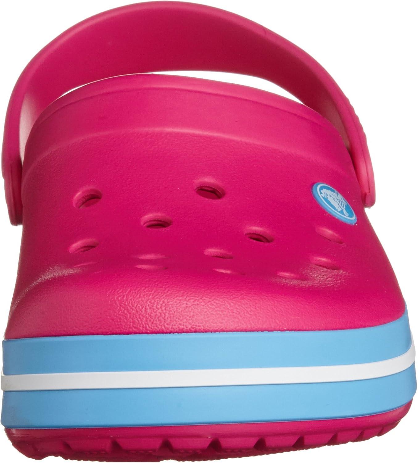 imageCrocs Unisex Adult Crocband ClogPink Candy Pink Bluebell