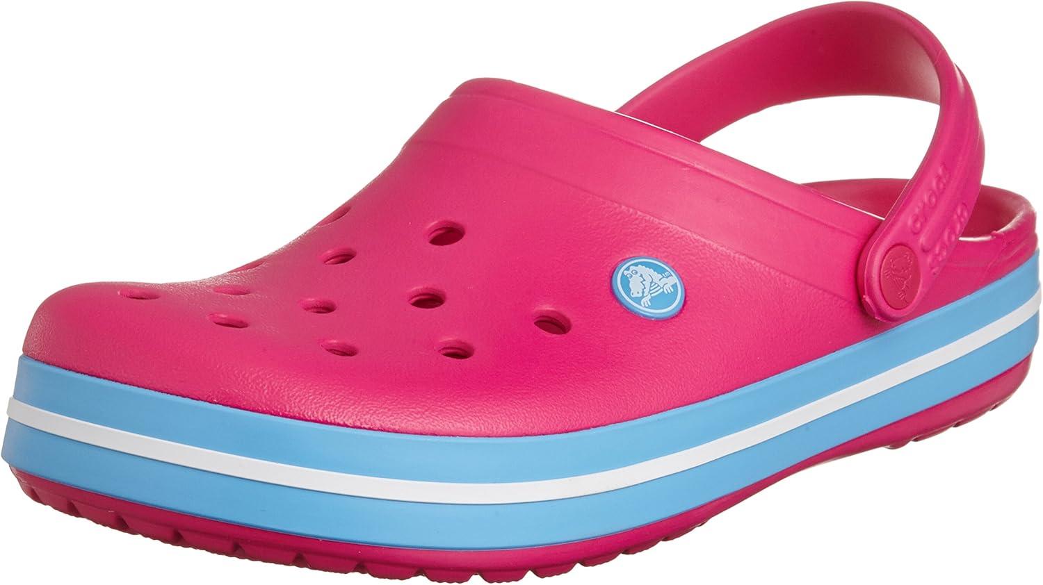 imageCrocs Unisex Adult Crocband ClogPink Candy Pink Bluebell