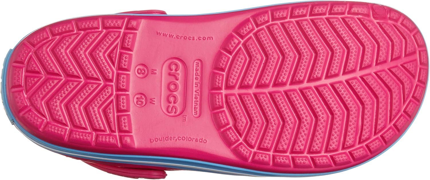imageCrocs Unisex Adult Crocband ClogPink Candy Pink Bluebell