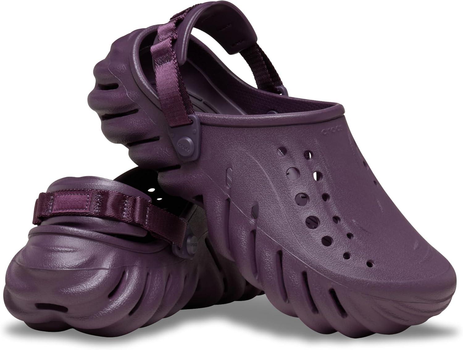 imageCrocs Unisex Adult Echo ClogPlush Plum