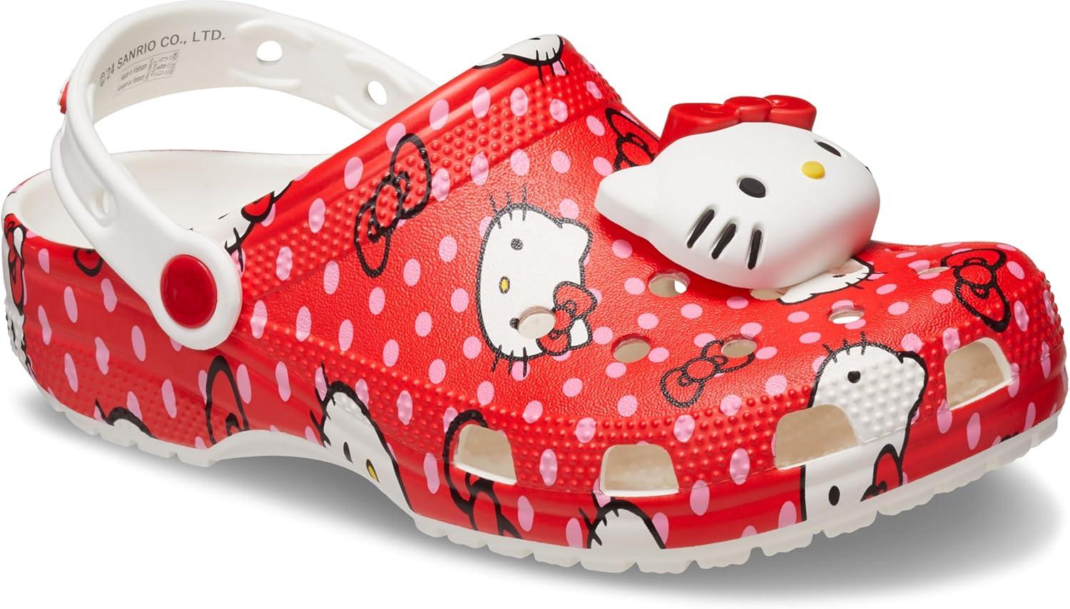 imageCrocs Unisex Adult Hello Kitty Classic ClogsMulti Hello Kitty