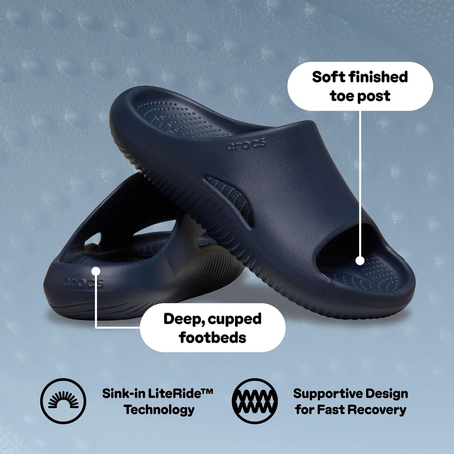 imageCrocs Unisex Adult Mellow Recovery SlidesAloe