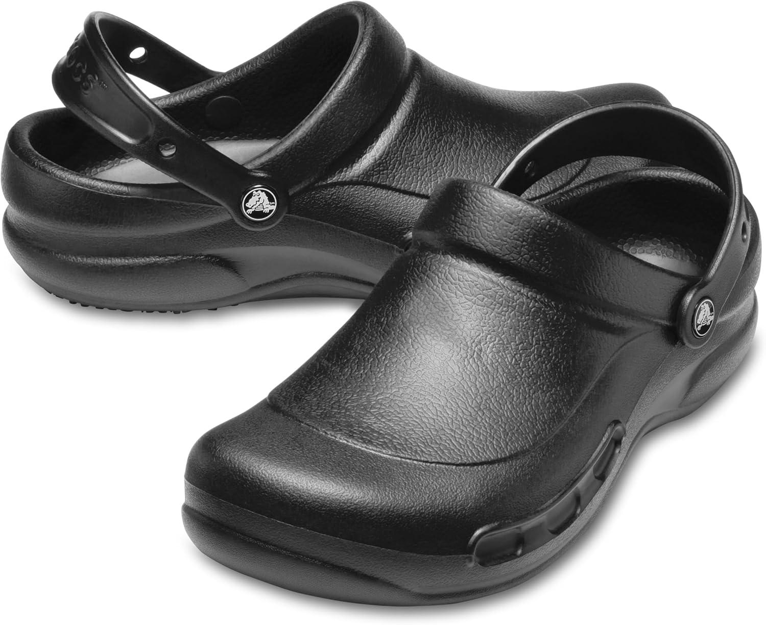 imageCrocs UnisexAdult Bistro Clogs Slip Resistant Work ShoesBlack