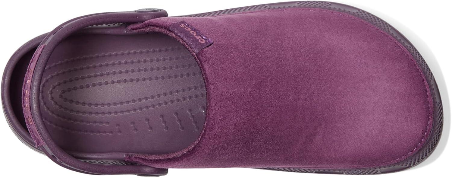 imageCrocs UnisexAdult Classic Crafted Canvas Clogs for Men and WomenPlush Plum Velvet