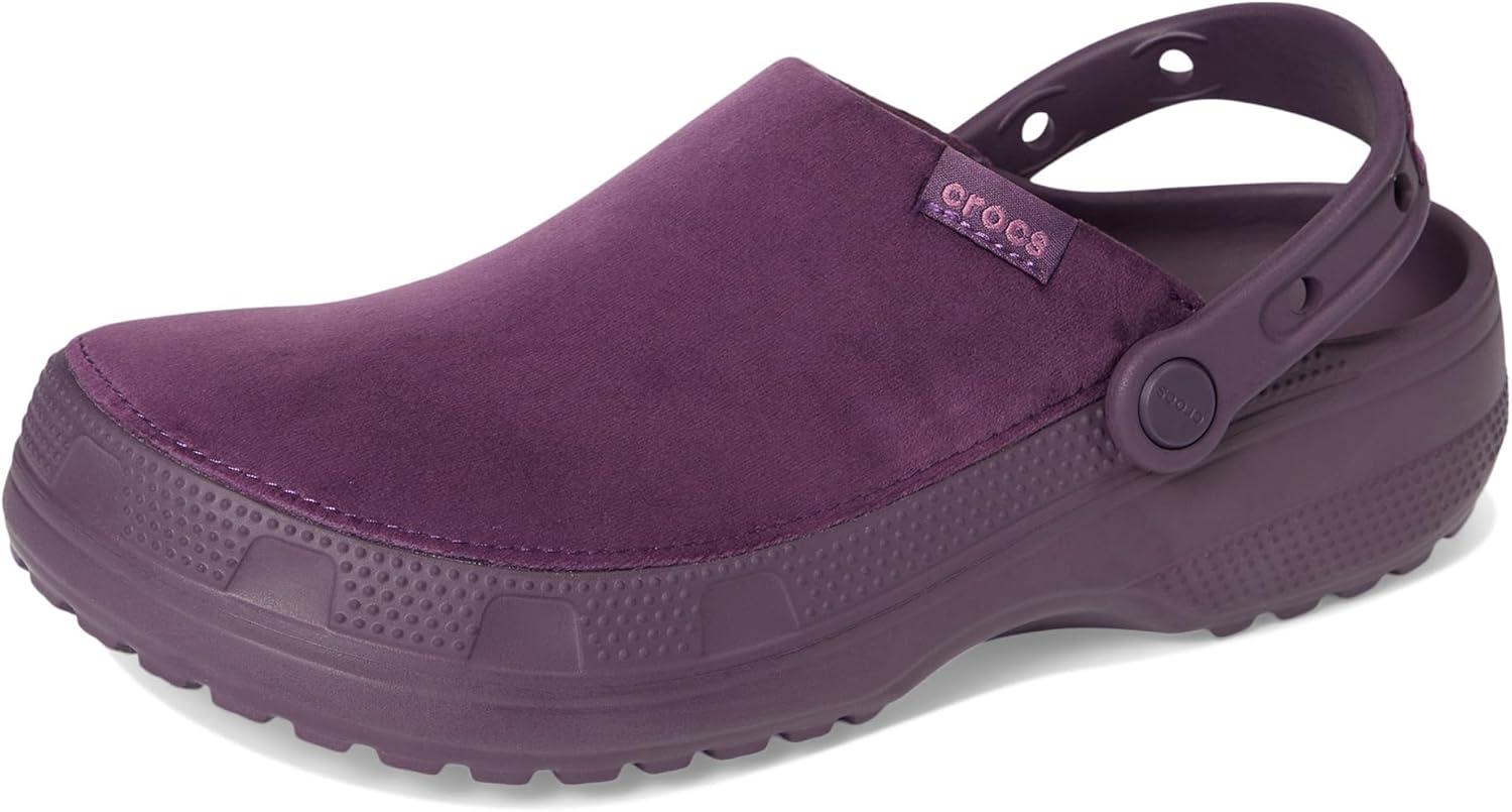 imageCrocs UnisexAdult Classic Crafted Canvas Clogs for Men and WomenPlush Plum Velvet