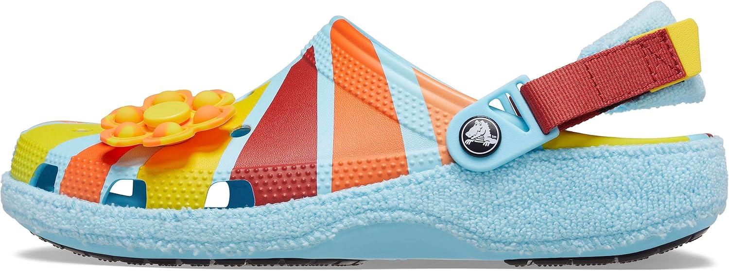 imageCrocs UnisexAdult Classic Graphic ClogsArcticMulti