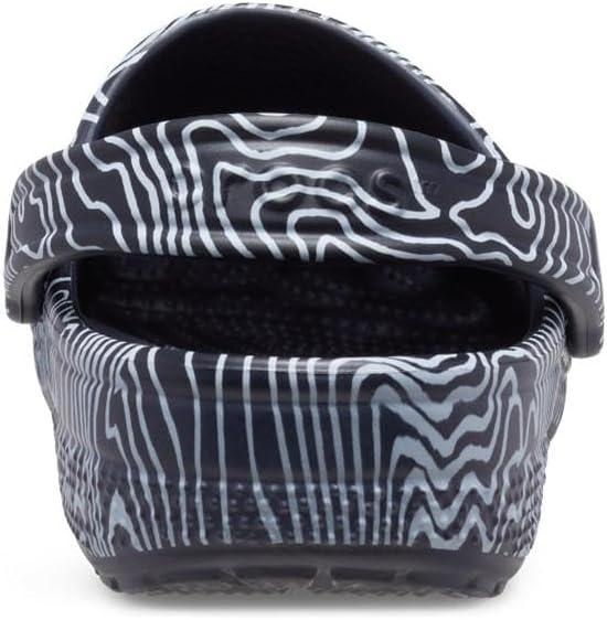 imageCrocs UnisexAdult Classic Graphic ClogsDeep NavyMulti