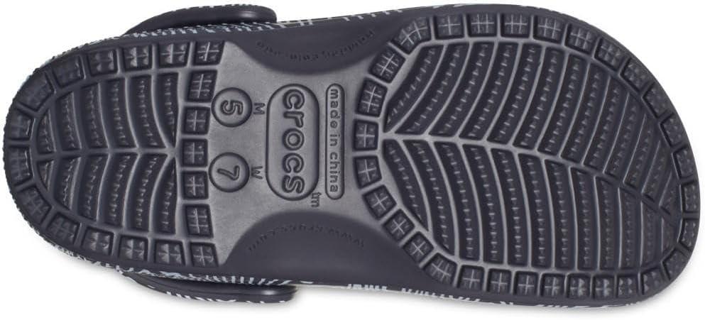 imageCrocs UnisexAdult Classic Graphic ClogsDeep NavyMulti