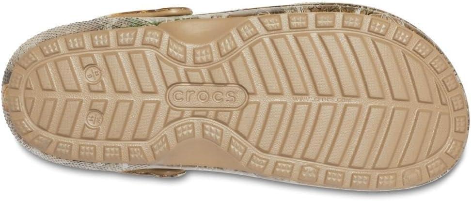 imageCrocs UnisexAdult Classic Lined ClogChocolateChocolate Realtree