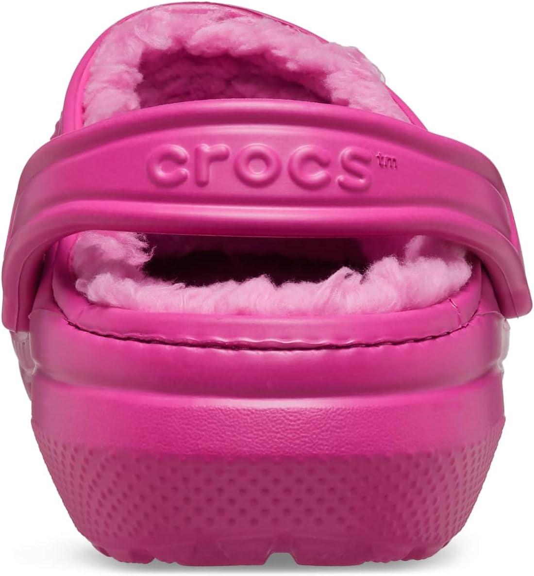 imageCrocs UnisexAdult Classic Lined ClogFuchsia Fun