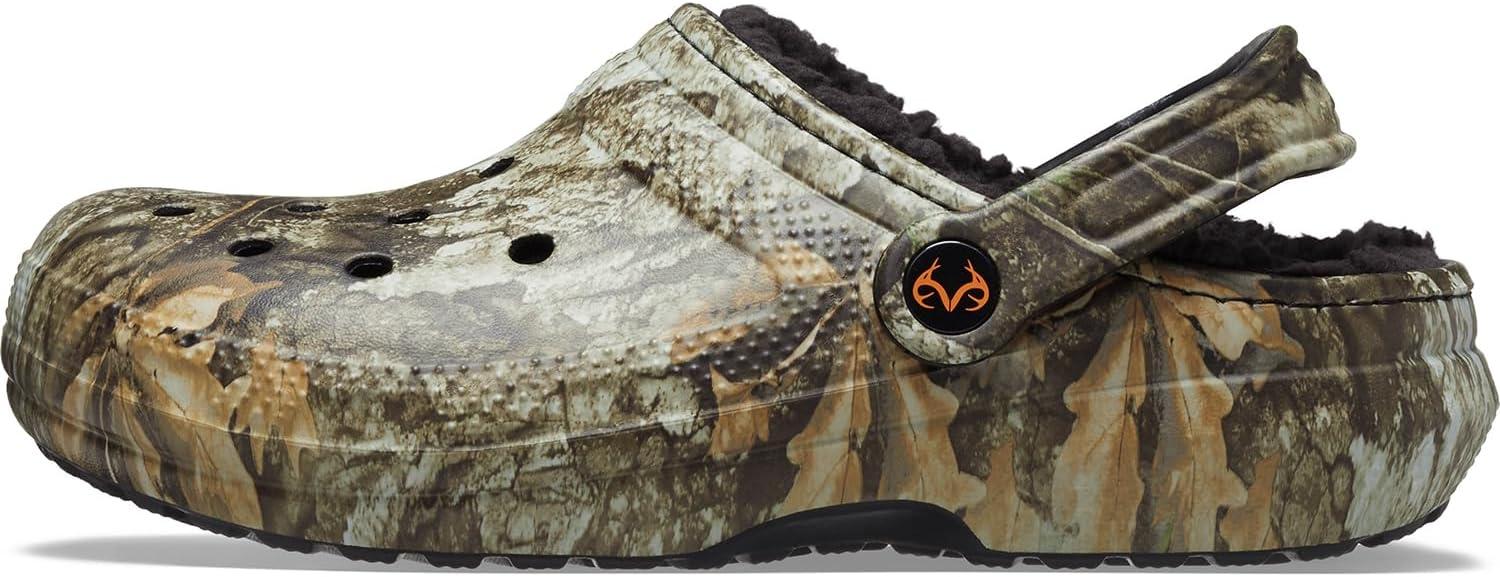 imageCrocs UnisexAdult Classic Lined ClogKhakiMulti