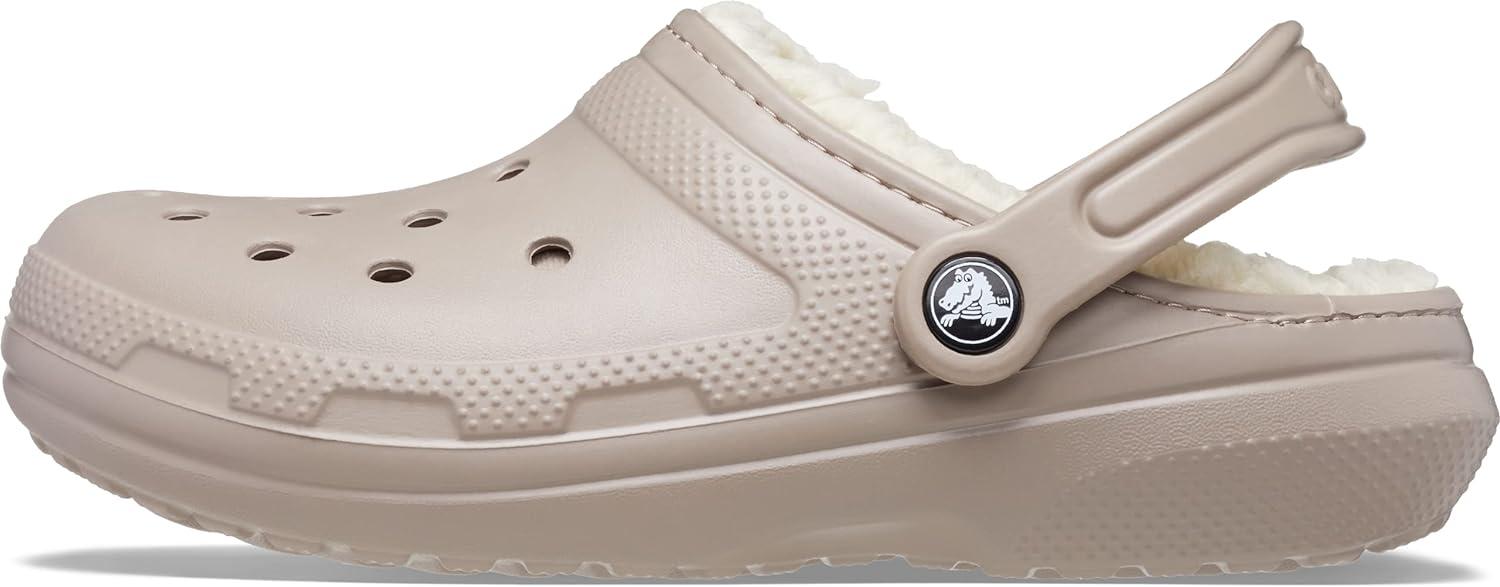 imageCrocs UnisexAdult Classic Lined ClogMushroomBone