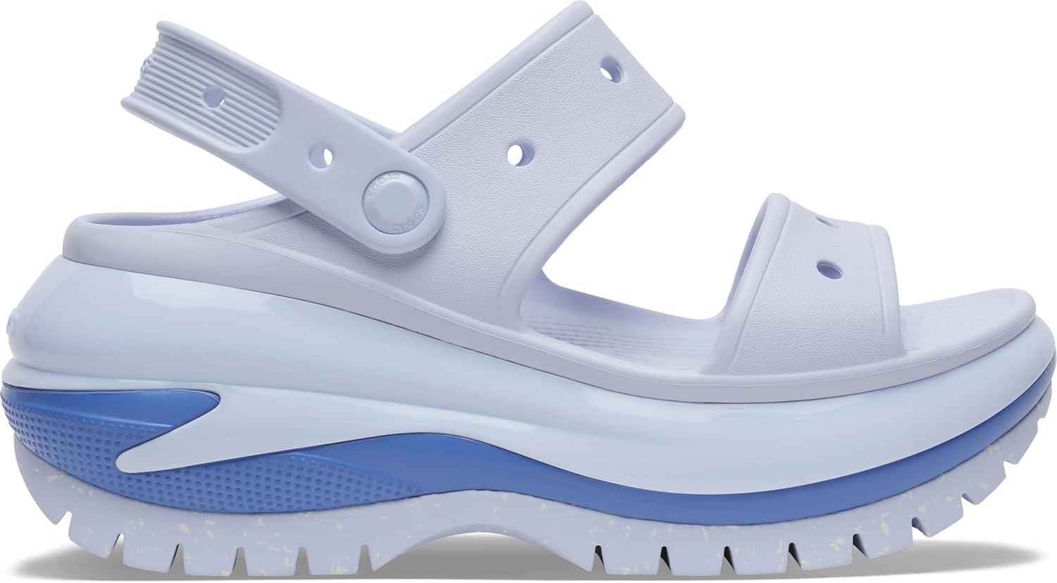 imageCrocs UnisexAdult Classic Mega Crush Sandal Platform SandalsDreamscape