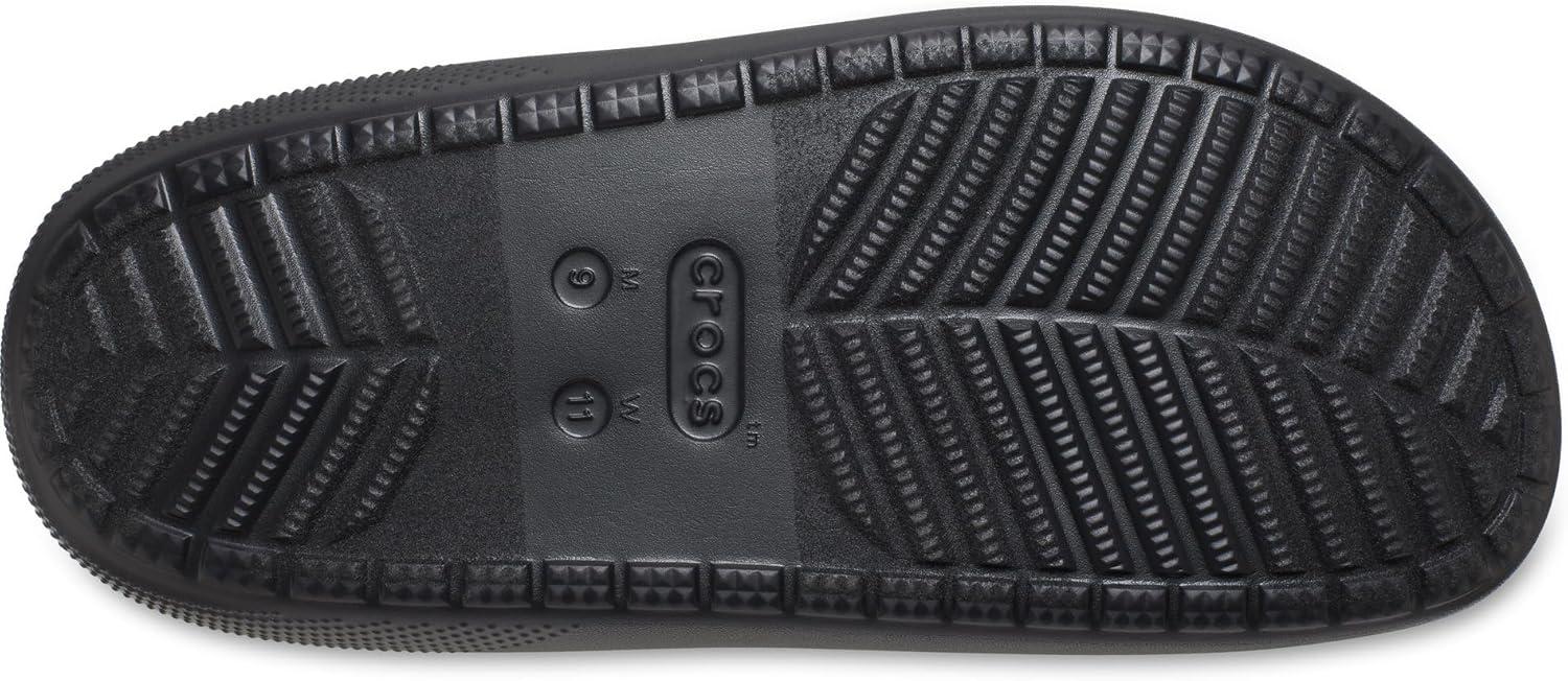 imageCrocs UnisexAdult Classic Puff Moc SlipperBlackBlack