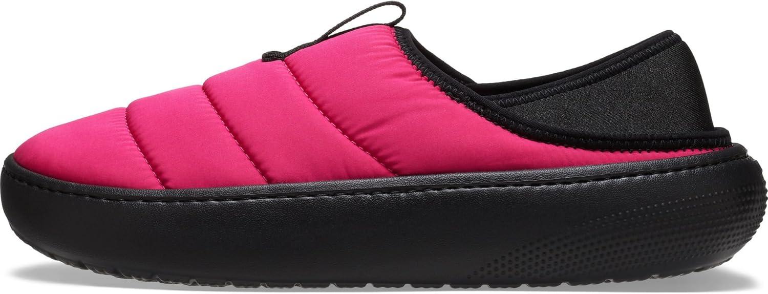 imageCrocs UnisexAdult Classic Puff Moc SlipperDragon FruitMulti