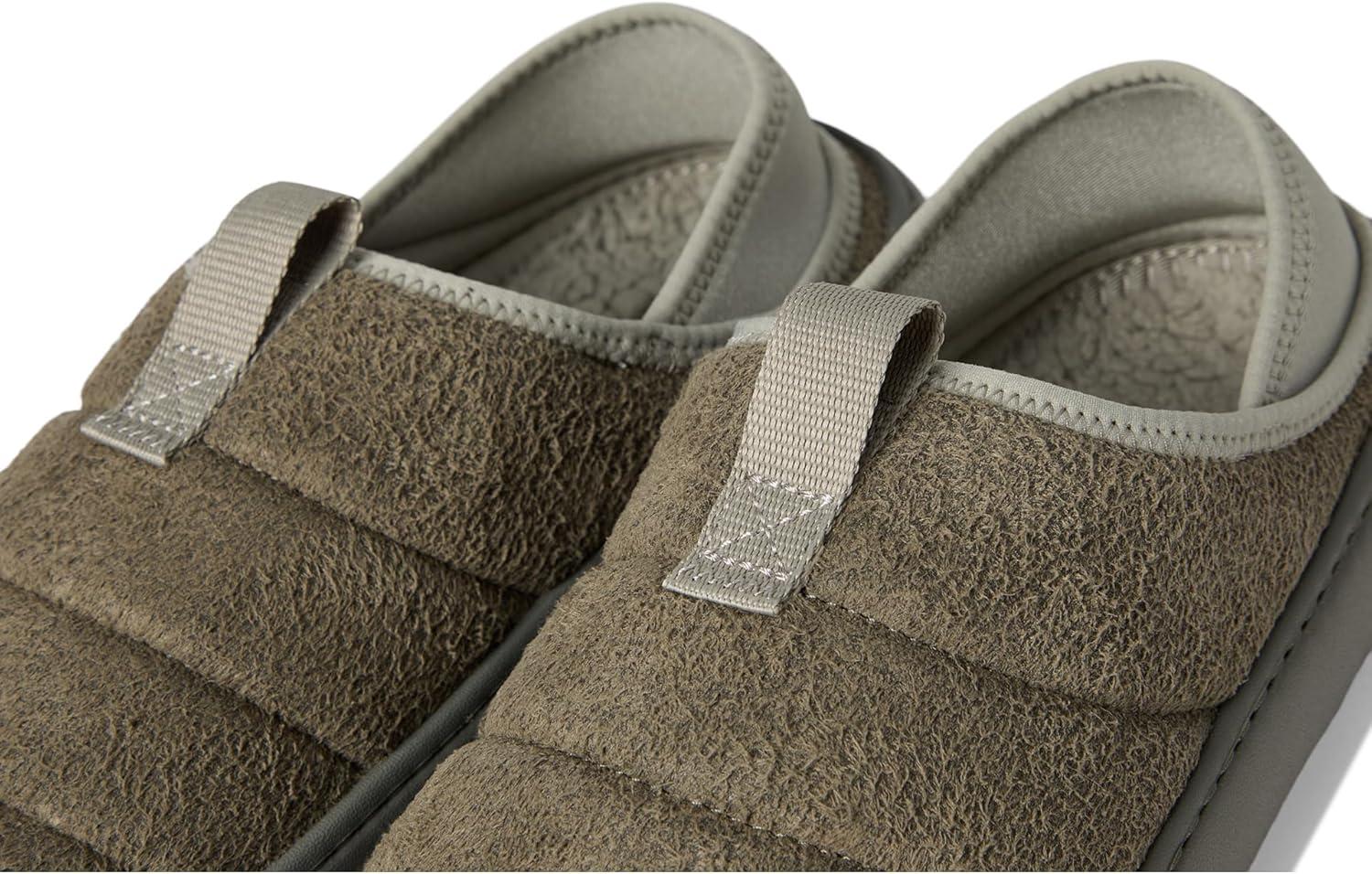 imageCrocs UnisexAdult Classic Puff Moc SlipperGalactic Grey Suede