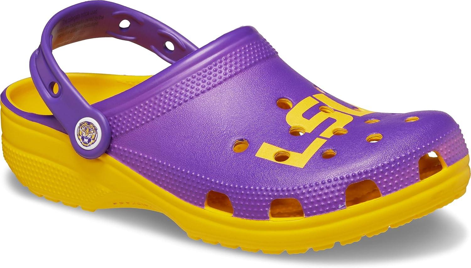 imageCrocs UnisexAdult Collegiate ClogsLsu
