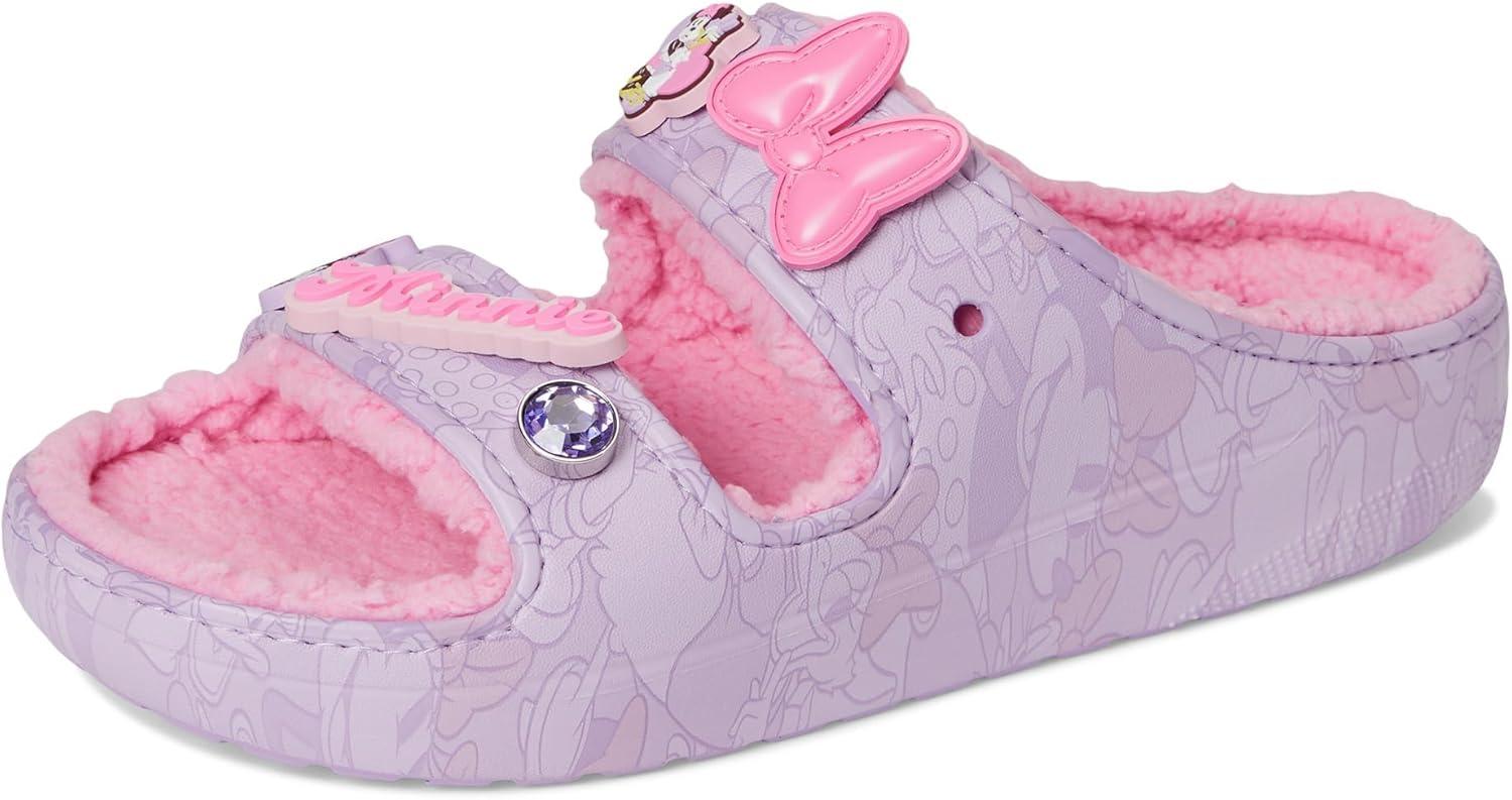 imageCrocs UnisexAdult Disney Minnie Mouse ampamp Daisy Cozzzy Sandals SlipperMinnieDaisy