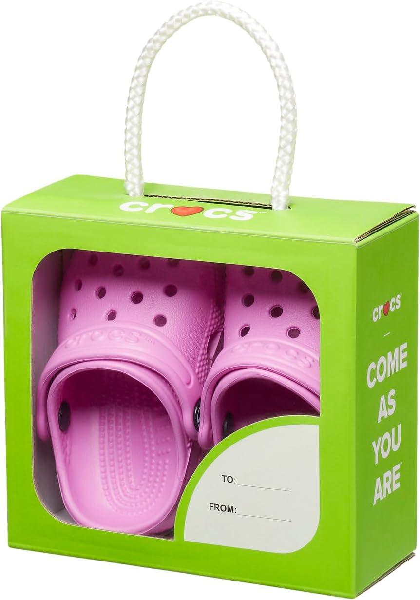 imageCrocs UnisexChild Classic Graphic ClogTaffy Pink