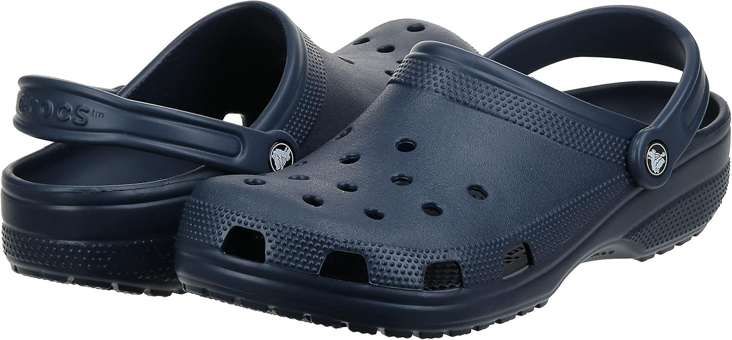 imageCrocs Womens Classic Marbled Tiedye ClogsNavy Blue
