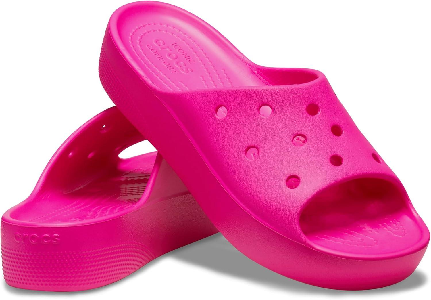 imageCrocs Womens Classic Marbled Tiedye ClogsPink Crush