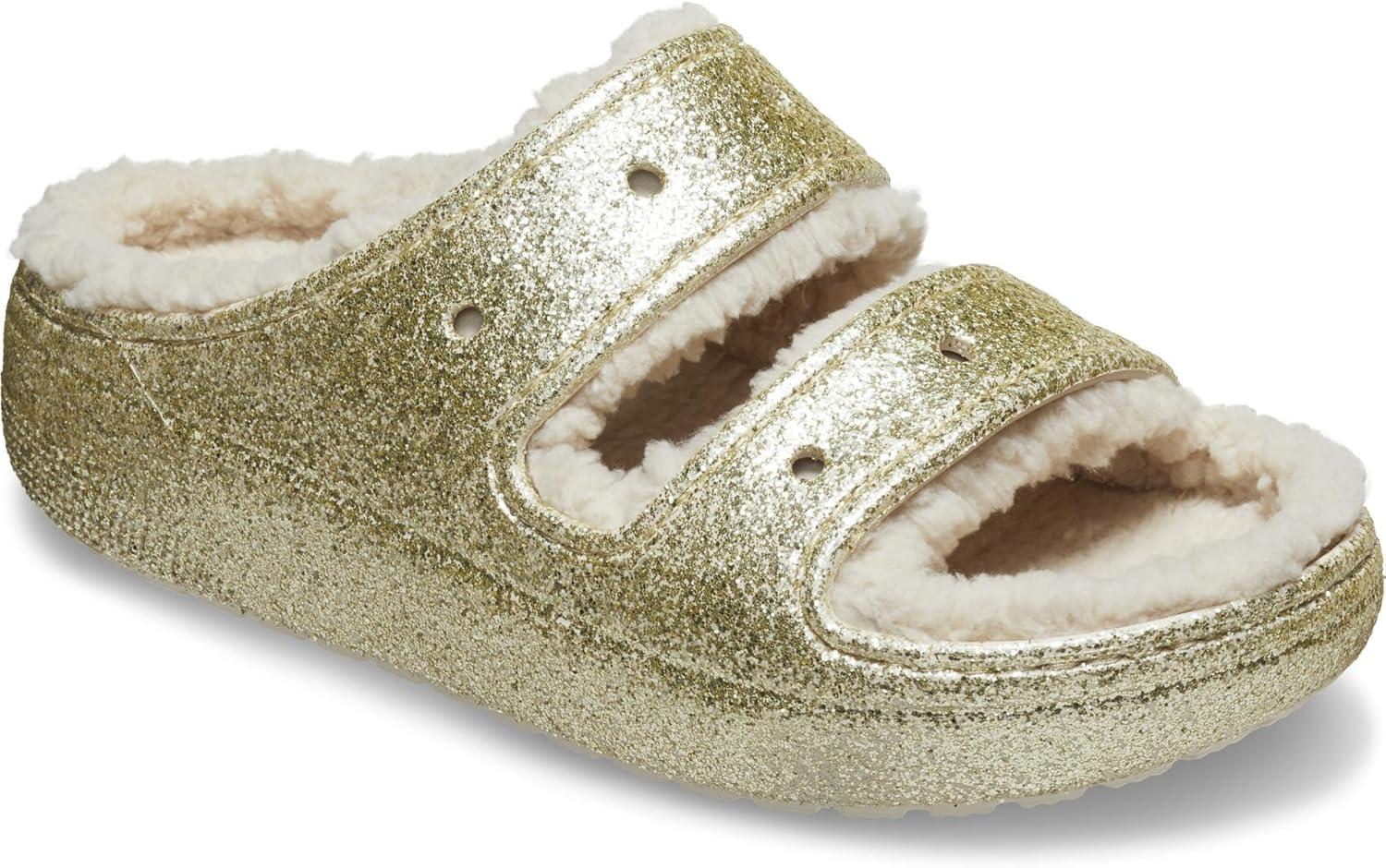 imageCrocs Womens Classic Marbled Tiedye ClogsStuccoGlitter