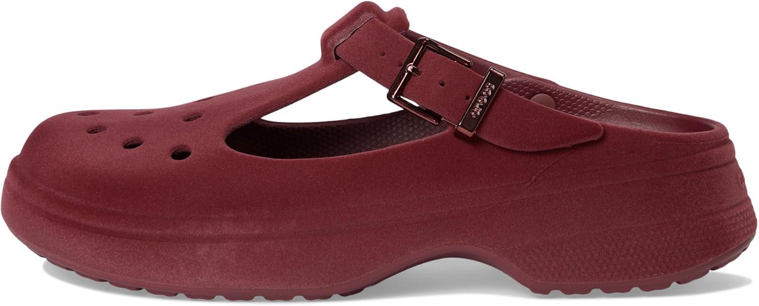 imageCrocs Womens Classic Mary Jane ClogsBeetroot Velvet