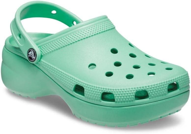 imageCrocs Womens Classic Platform ClogJade Stone