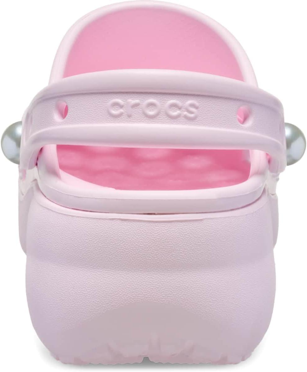 imageCrocs Womens Classic Platform ClogPink Milk