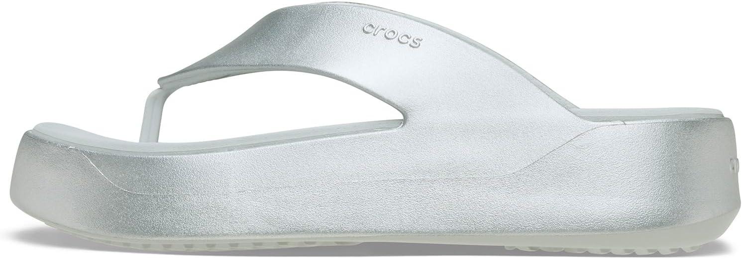 imageCrocs Womens Getaway Platform SandalsSilver