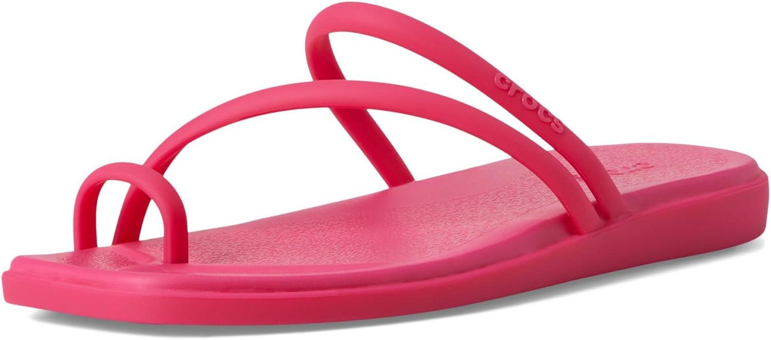 imageCrocs Womens Miami Toe Loop SandalsDragon Fruit