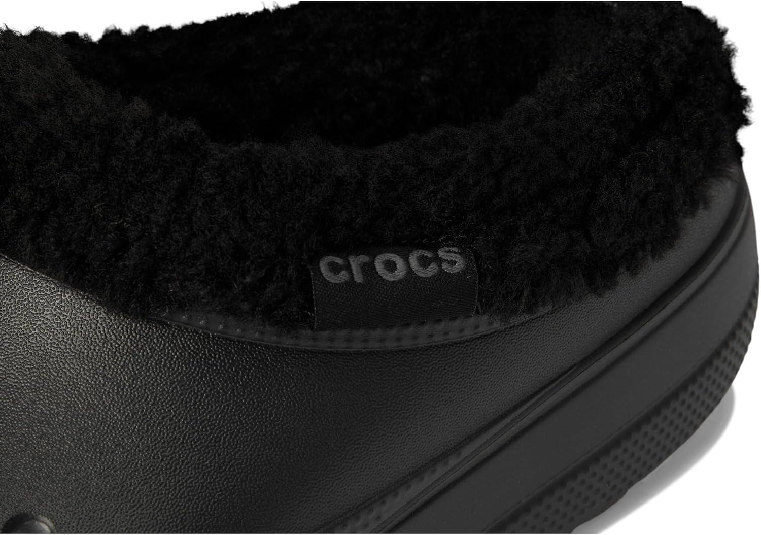 imageCrocs unisexadult Classic Lined ShortyBlack