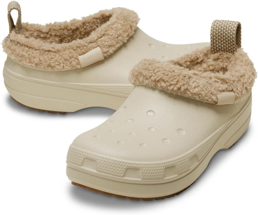 imageCrocs unisexadult Classic Lined ShortySandstone
