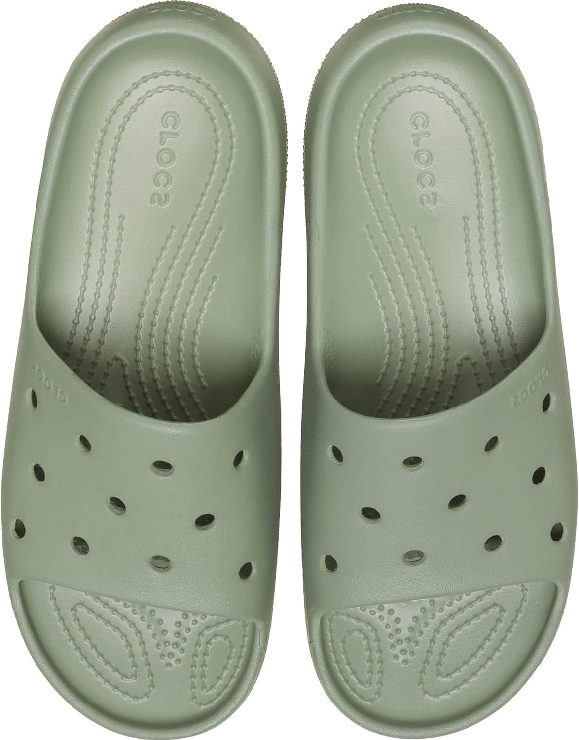 imageCrocs unisexadult Classic Slide 20Moss