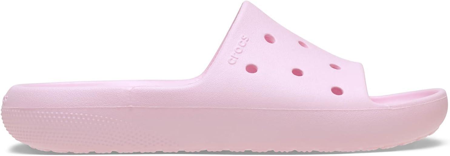 imageCrocs unisexadult Classic Slide 20Pink Milk