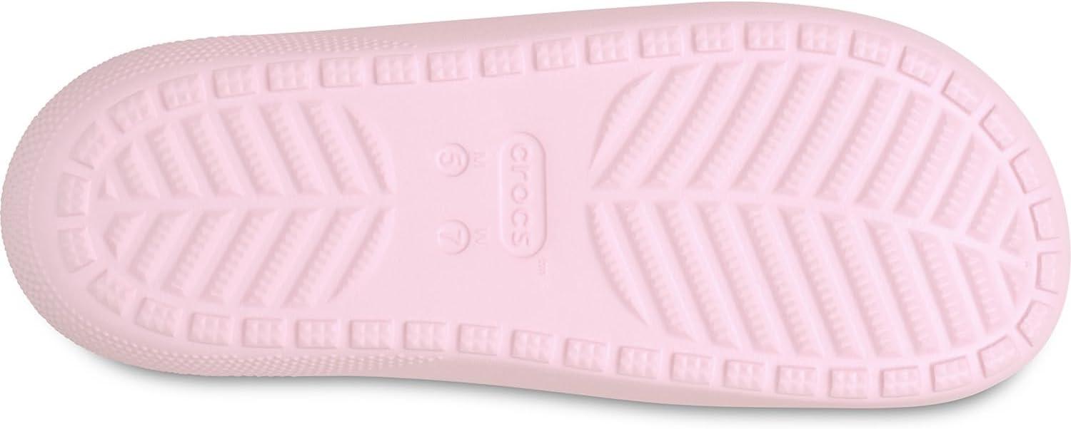 imageCrocs unisexadult Classic Slide 20Pink Milk