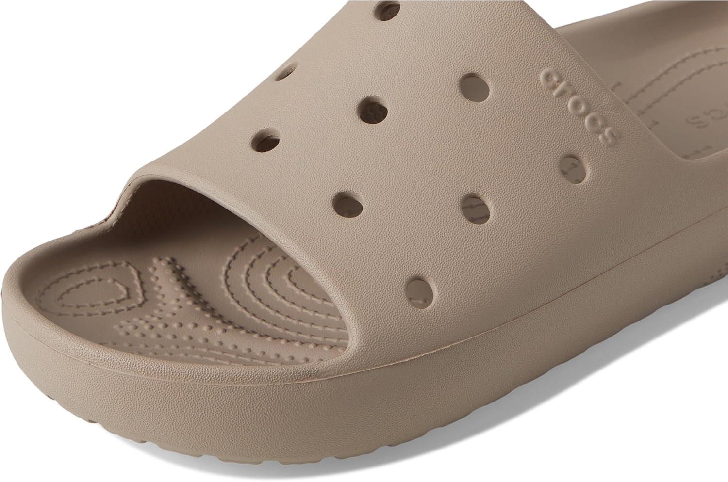 imageCrocs unisexadult Classic Slide 20Taupe