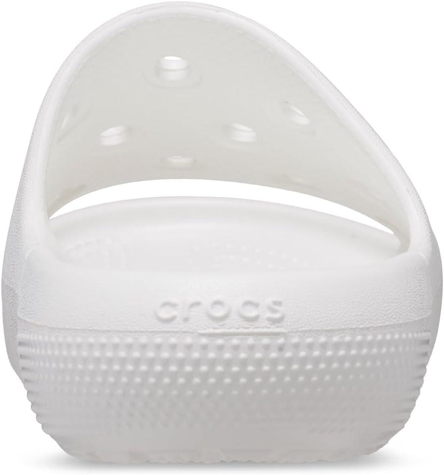imageCrocs unisexadult Classic Slide 20White