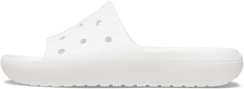 imageCrocs unisexadult Classic Slide 20White