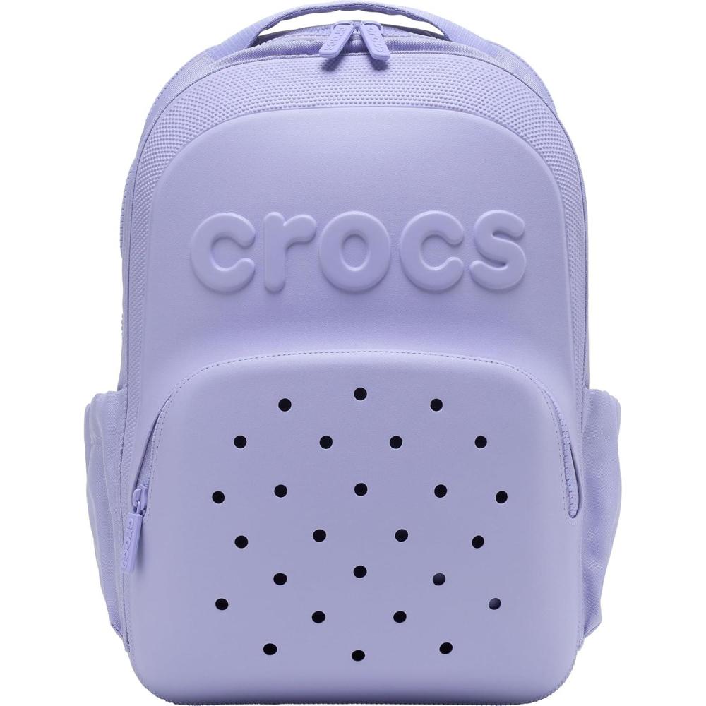 imageCrocs Classic Backpack Personalize with Jibbitz Charms Black One SizeMystic Purple
